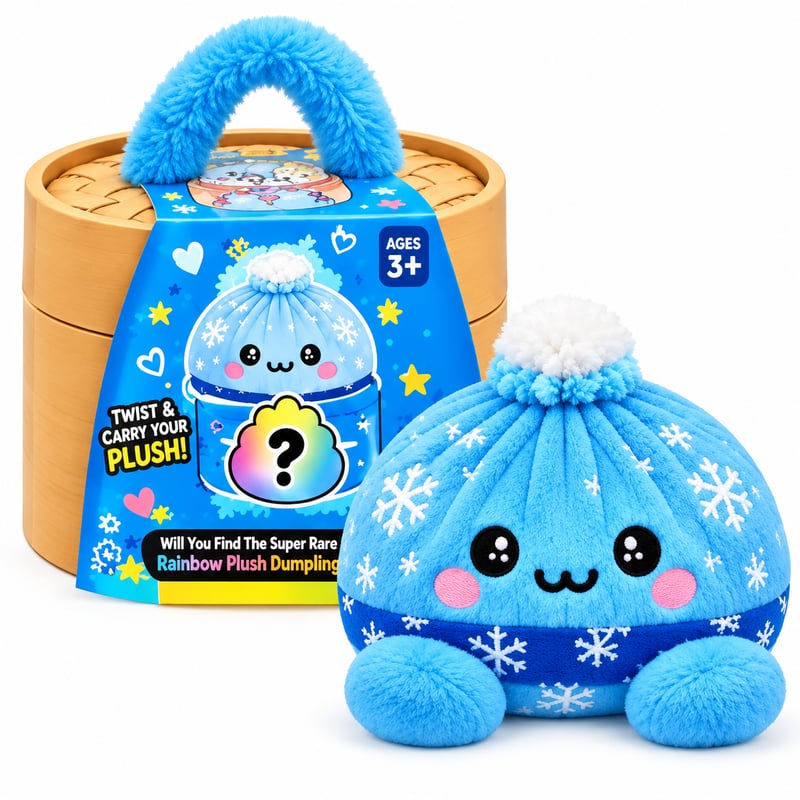 Dumpling Squishies with Steamer