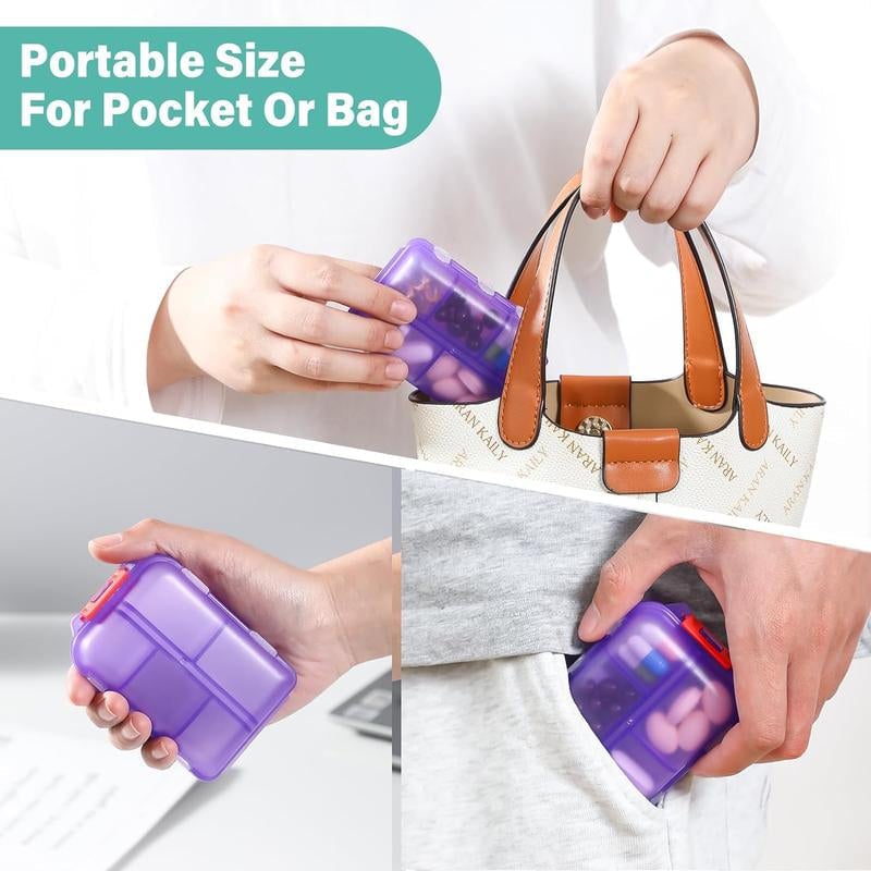 Travel Pill Organizer Box -v2