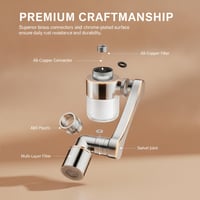 Mechanical Arm Universal Faucet
