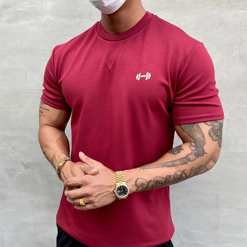 Stretchy Sports T-skjorte i bomull