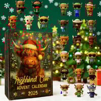 Christmas Countdown Cow Blind Box