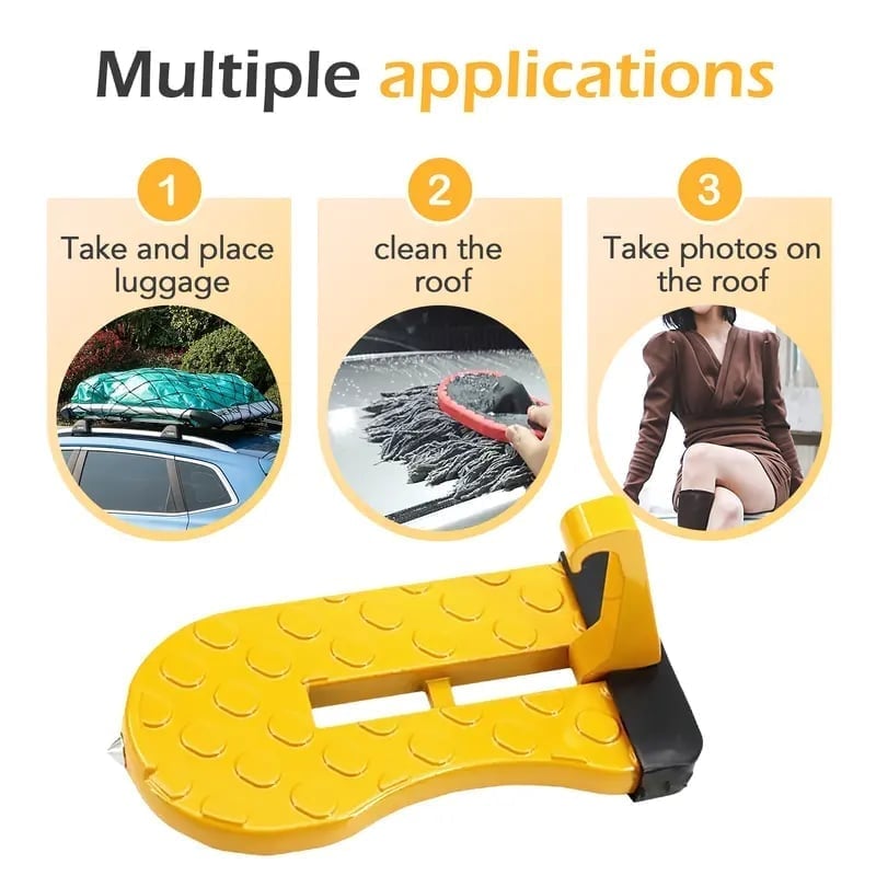 Adventure Ready SUV Roof Step【reliable support for heavy loads】