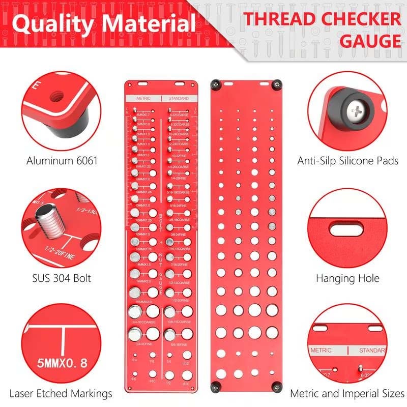 34-Hole Thread Checker