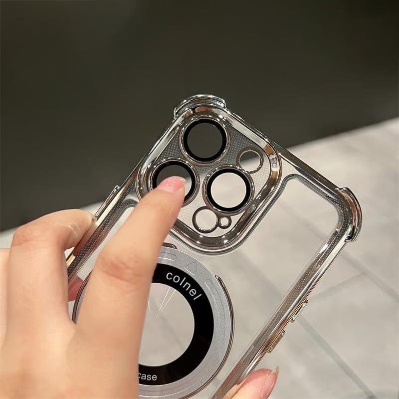 Electroplated Phone Case with Stand