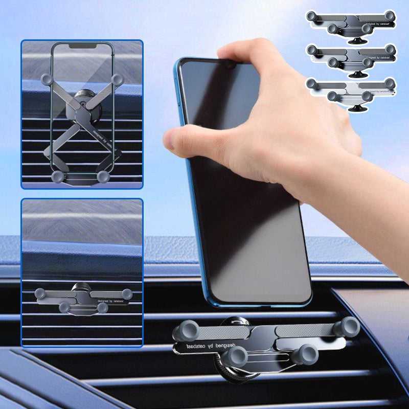 Invisible Rotatable Air Vent Mount Car Phone Holder