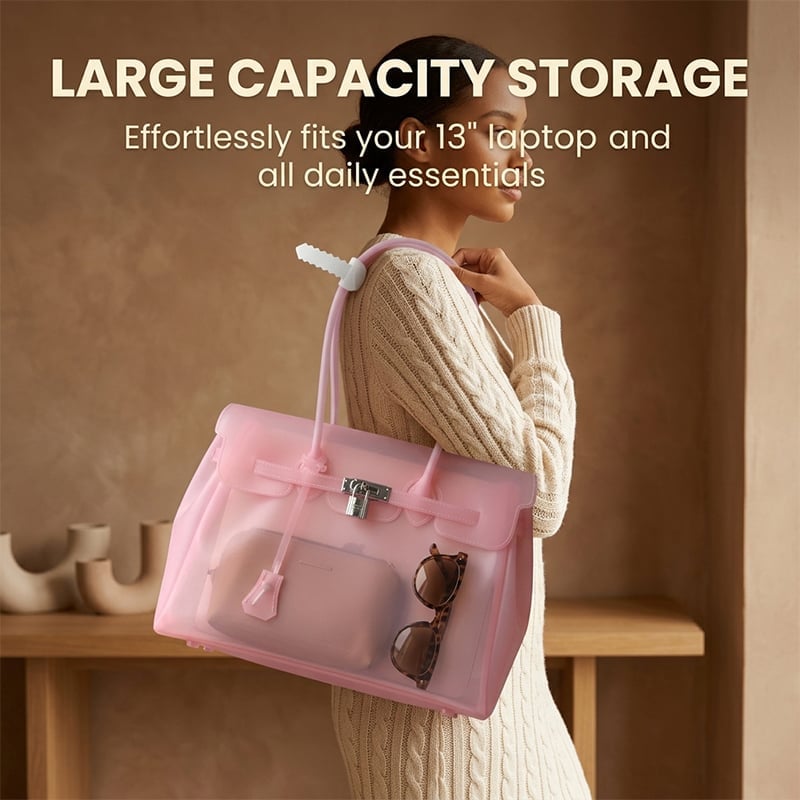 Transparent TPU Jelly Handbag