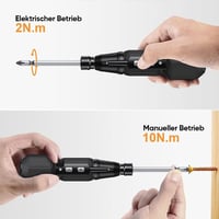 Multifunktionaler wiederaufladbarer tragbarer Schraubendreher