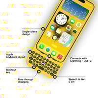Keyboard Case for iPhone 15 Pro