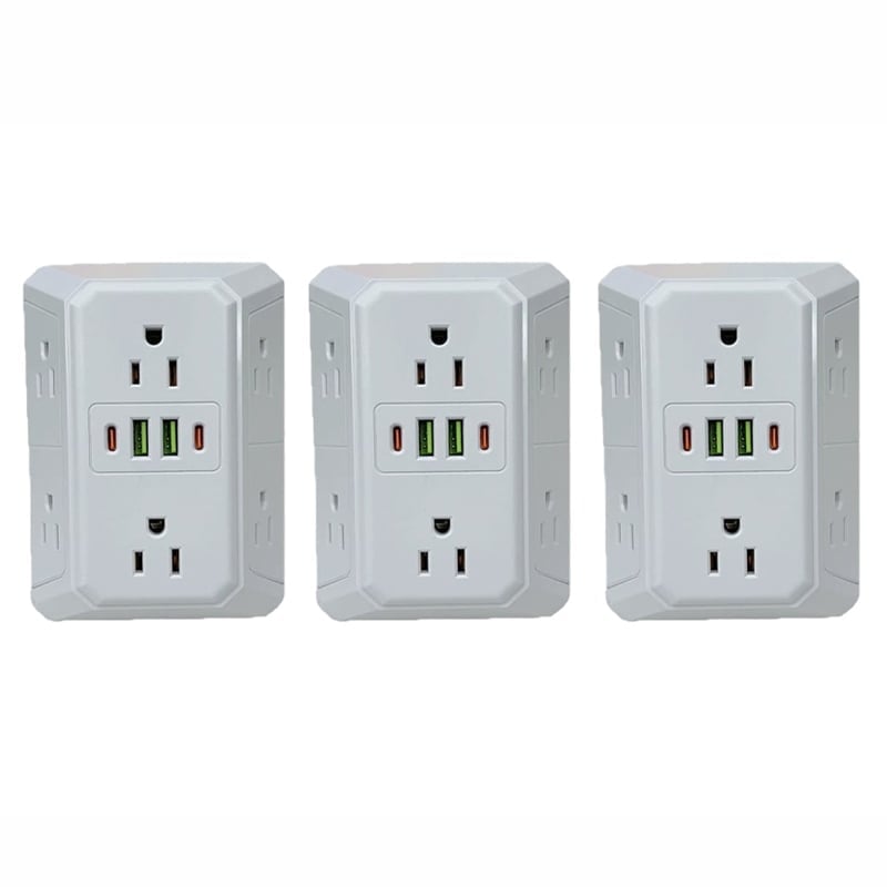 Multi Plug 6-Outlet Extender