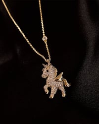 Angel Pony Pendant halskæde
