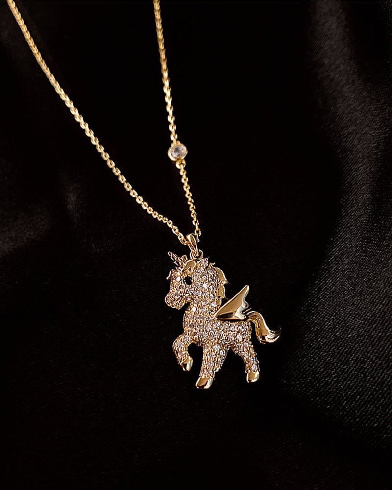 Angel Pony Pendant halskæde