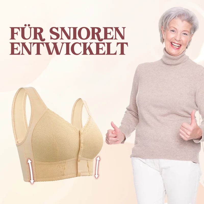 Atmungsaktiver BH mit Frontverschluss