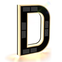 Solar-Powered Outdoor House Number Light