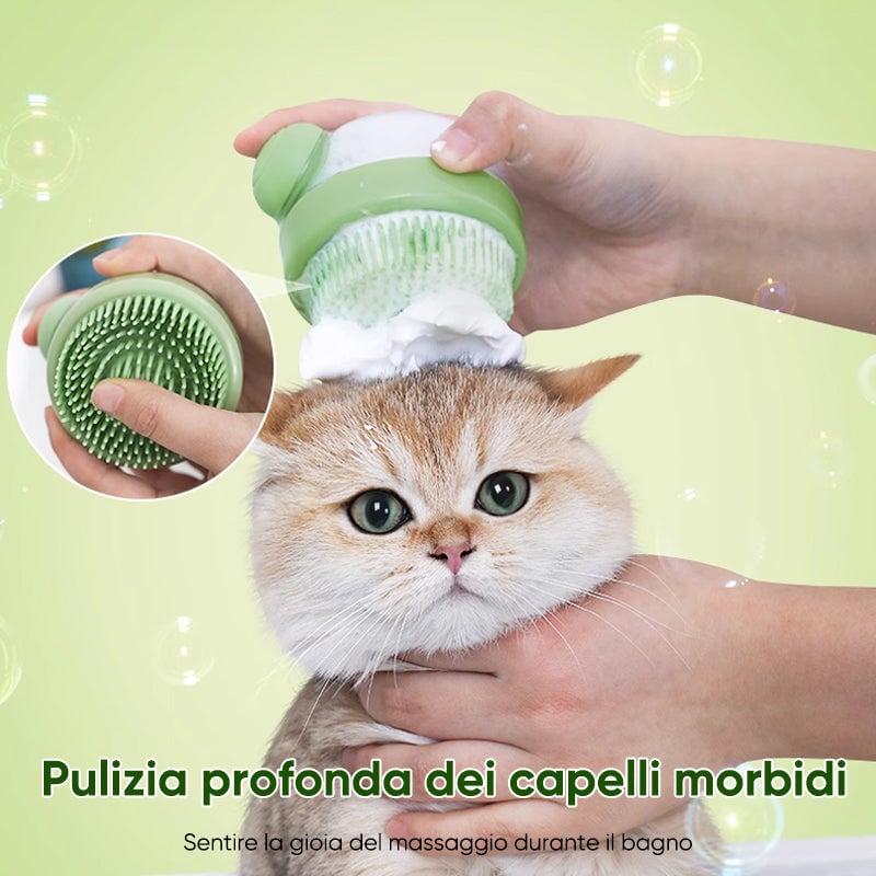 Spazzola di pulizia multifunzionale a pressione