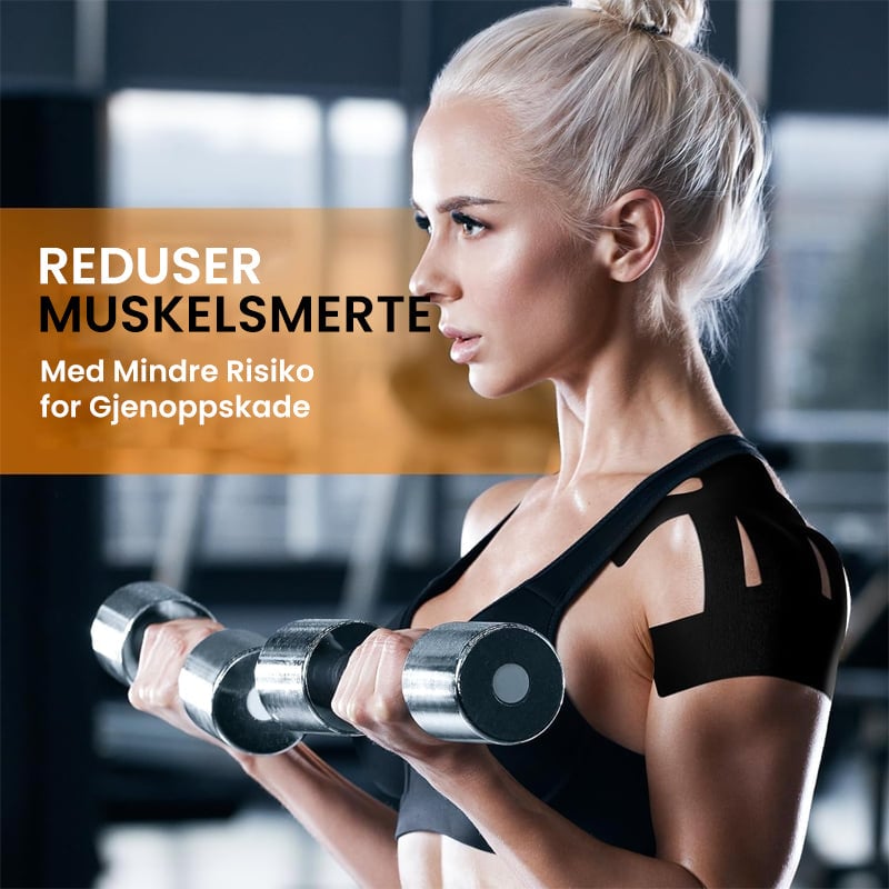 Kinesiologitape for lindring av skuldersmerter