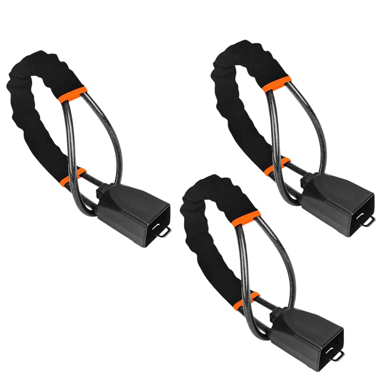 Steering Wheel Lock, Universal Anti Theft Car Device Prevention with 2 Keys