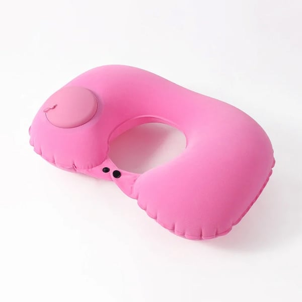 U-förmiges Kissen aus Milchseide