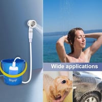 Sakerplus Portable Camping Shower Pump