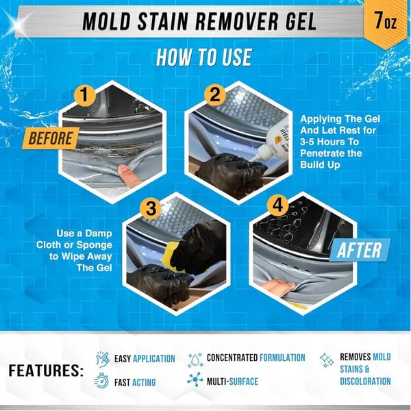 Mold Stain Remover Gel Cleaner