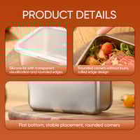 Stainless Steel Food Storage Container