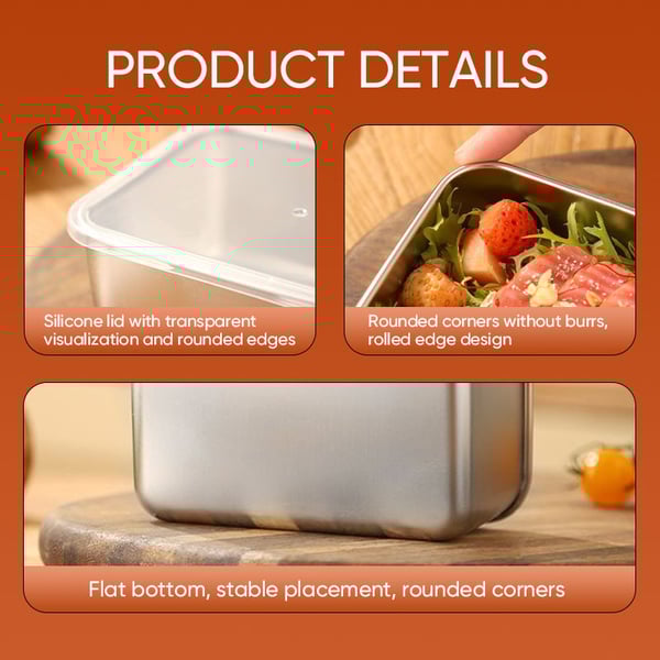 Stainless Steel Food Storage Container