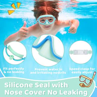 Swim Goggles with Nose Cover