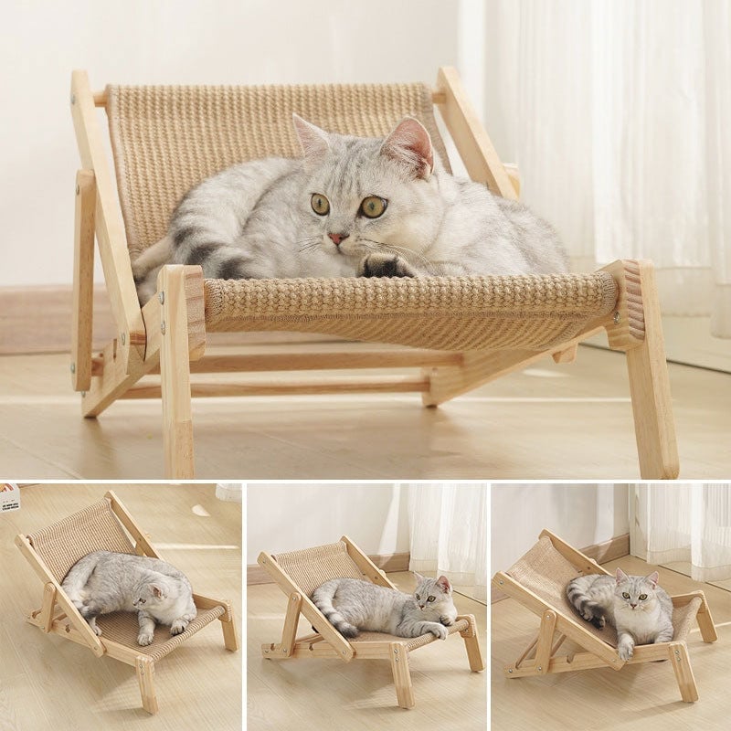 Katten Krabmeubel Lounge Stoel