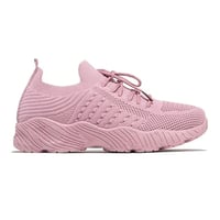 Lässige Atmungsaktive Schuhe mit dicker Sohle aus Mesh
