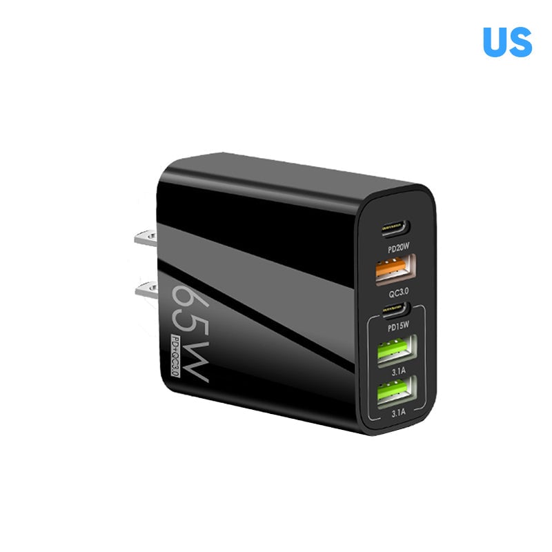 【Sale】Multi Port Adaptor 65W Fast Charger - US Standard