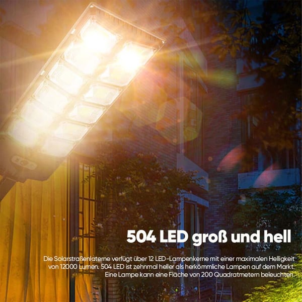 Solar-LED-Lampe für den Außenbereich