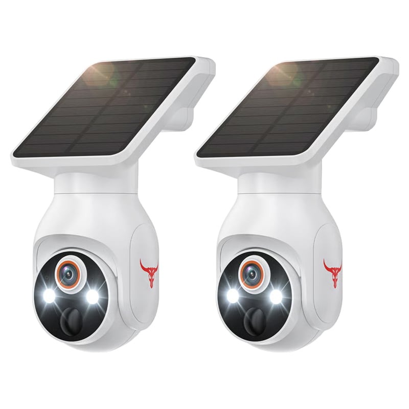 Promo - Solar powered color night vision camera