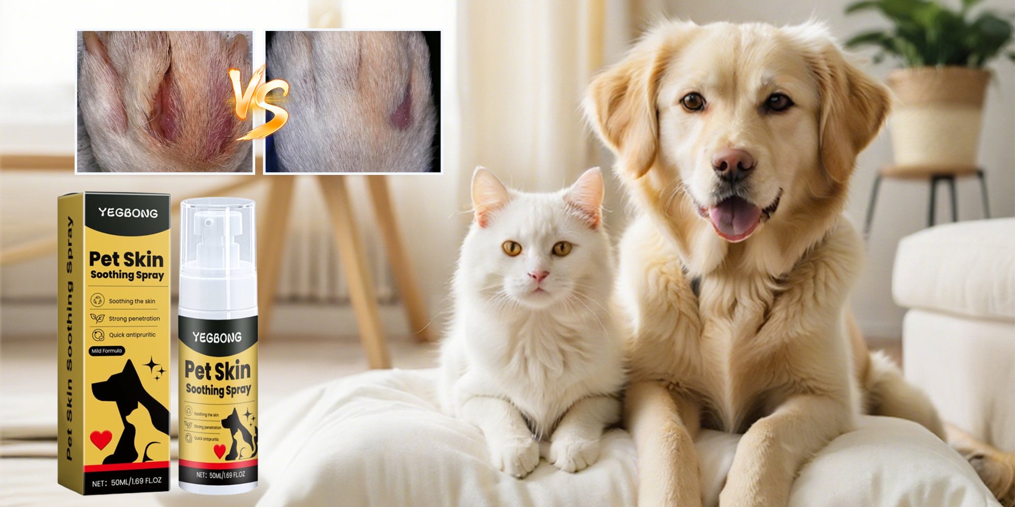 Pet Skin Treatment Spray