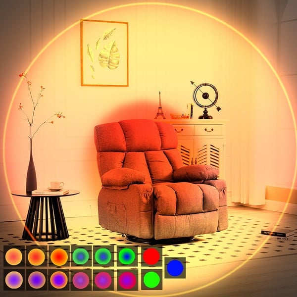 Smart Motion Sensor Wall Lamp with Colorful Gradient