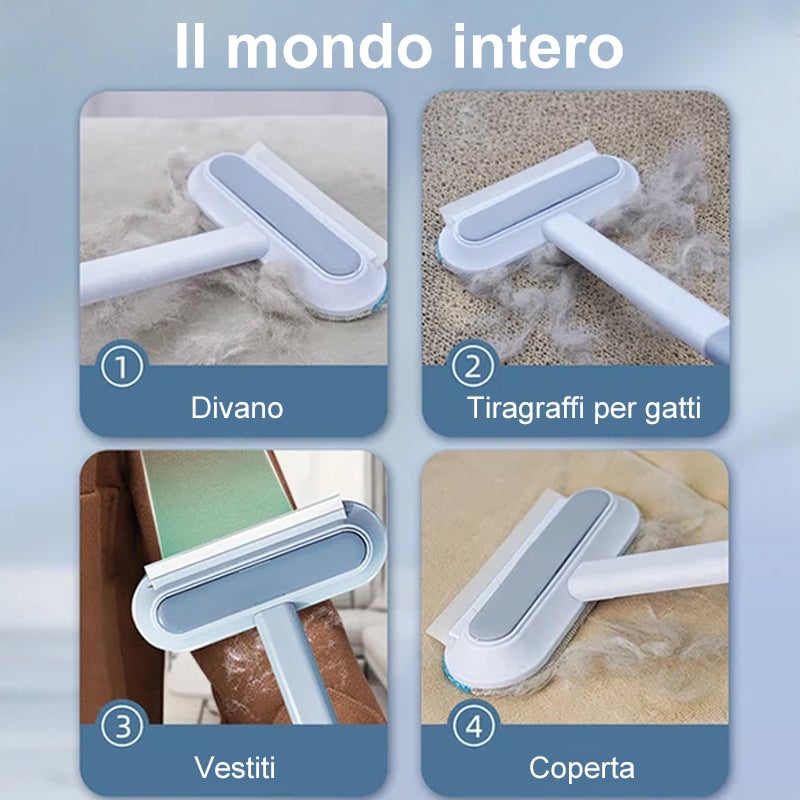 Rimuovi peli di animali domestici multifunzionale