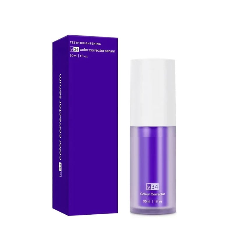 Purple Teeth Whitening Mousse Toothpaste