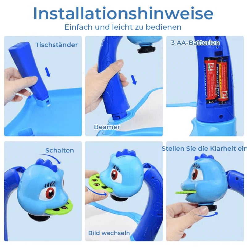 UPSELL Projektor-Zeichentisch für Kinde