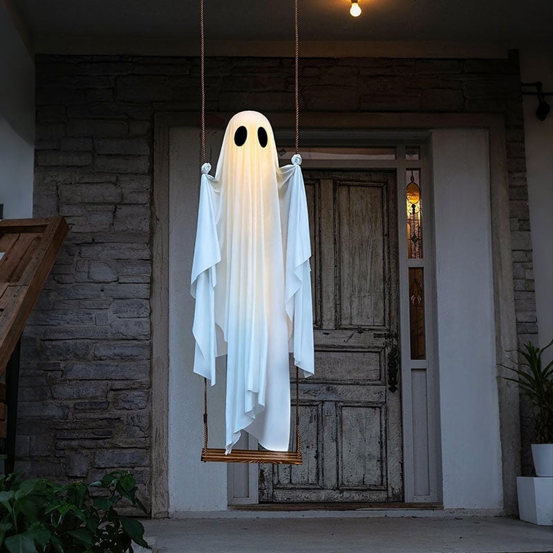 Halloween Dekoration Geister Anhänger Leuchtender Anhänger