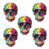 Skull Acrylic Pendant