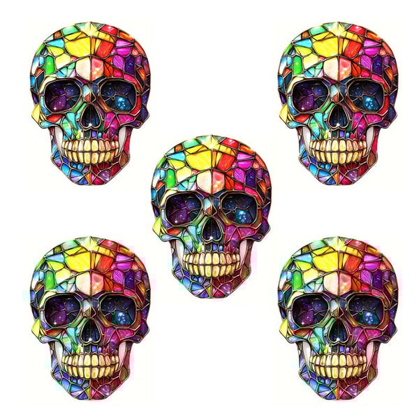 Skull Acrylic Pendant