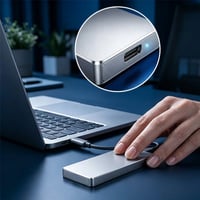 Ultra-Slim Metal External Portable SSD