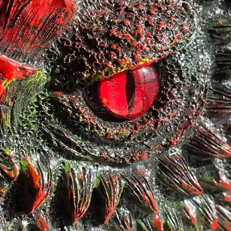 🐉Dragon Eye 3D Embossed Journal - Handmade Resin Engraved Notebook🐉