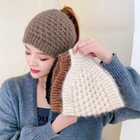 Squirrel Velvet Hairband Hood