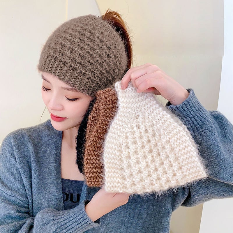 Squirrel Velvet Hairband Hood