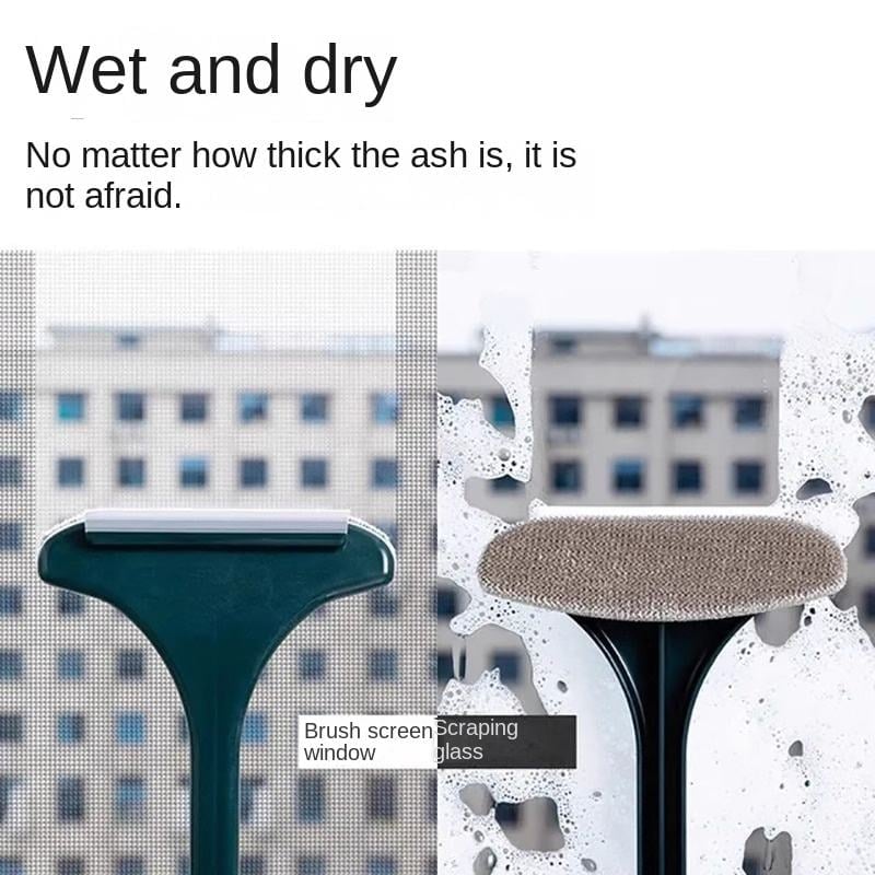 2-in-1 Window Screen Cleaning Brush Value Set