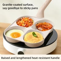 Thickened Deepened Four-hole Egg Frying Pan