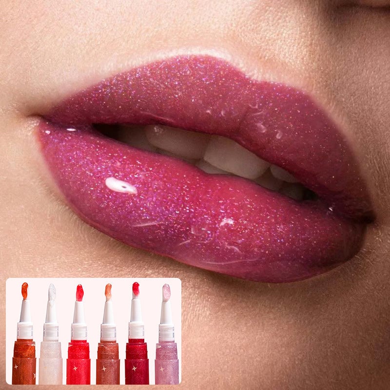 Lipgloss mit Sternen