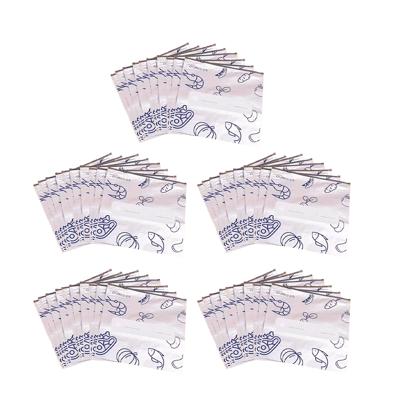 Aluminiumfolie Antibakteriell Förslutningspåse (10 st)