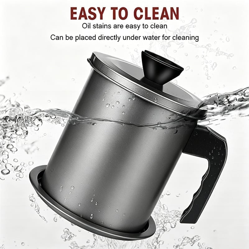 new-Stainless Steel Kitchen Oil Filter
