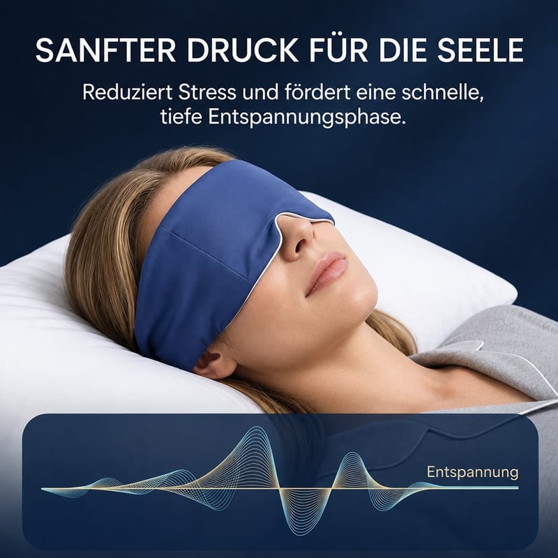 Gravity-Mikrodruck-Tiefenschlafmaske