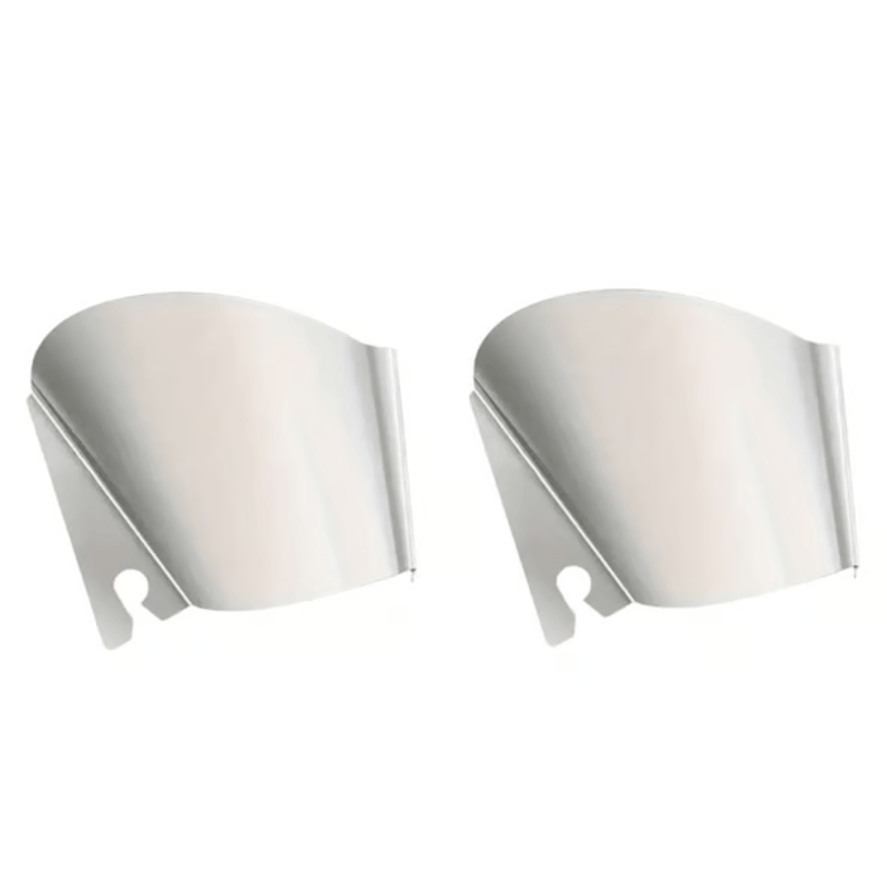 Stainless steel pouring shield